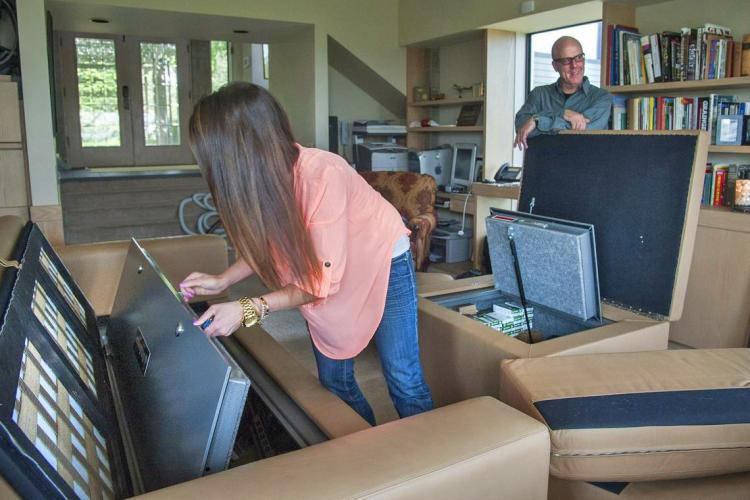 Hidden Home Safes - Hidden Couch Safe - Hidden Bed Safe - Hidden Ottoman Safe - Hidden Gun Safes