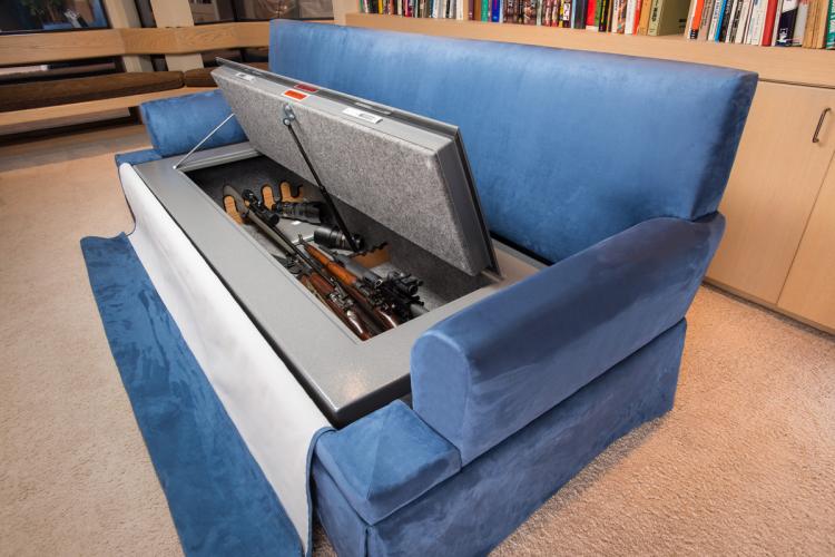 Hidden Home Safes - Hidden Couch Safe - Hidden Bed Safe - Hidden Ottoman Safe - Hidden Gun Safes