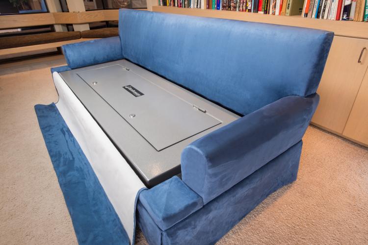 Hidden Home Safes - Hidden Couch Safe - Hidden Bed Safe - Hidden Ottoman Safe - Hidden Gun Safes