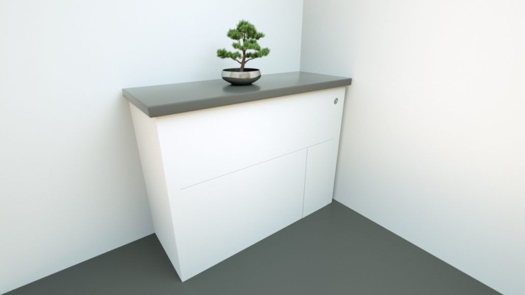 Hidealoo Pull-out Hidden Toilet For Tiny Homes - Retractable toilet into cabinet