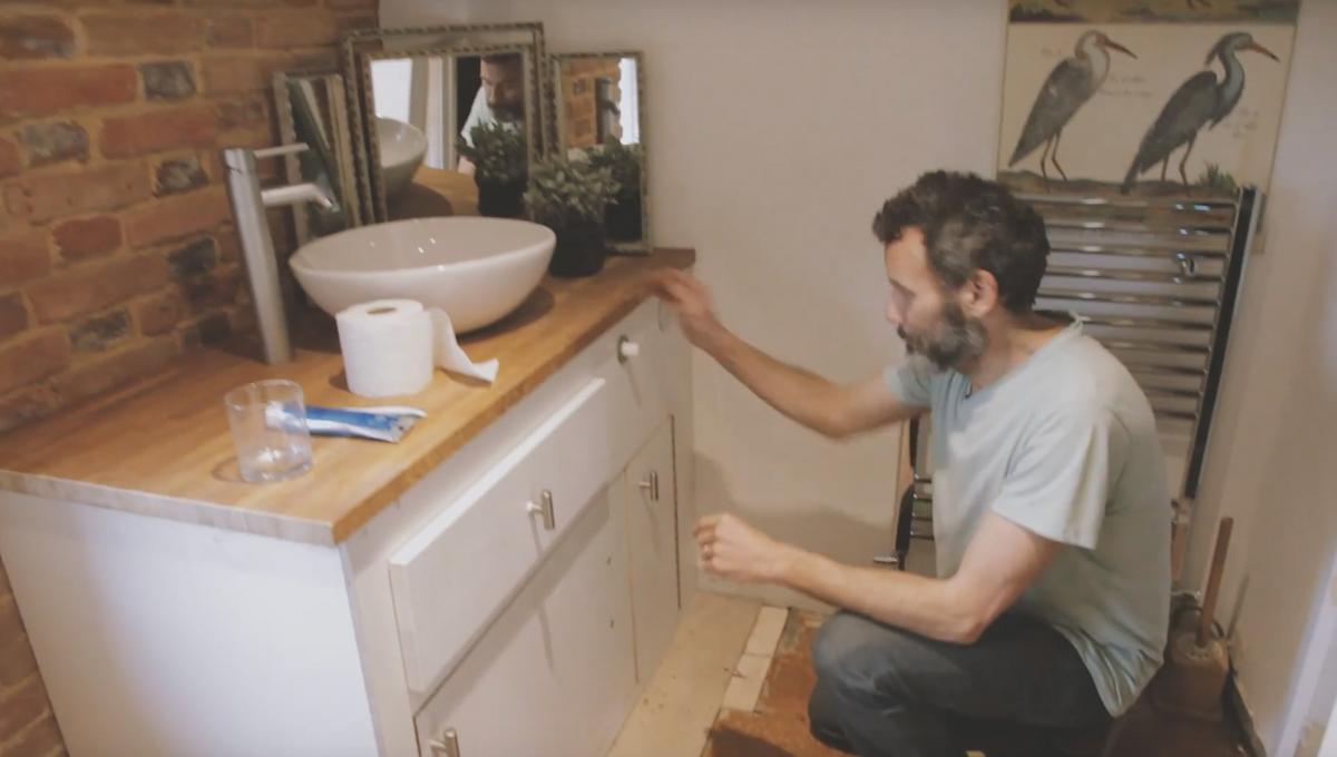 Hidealoo Pull-out Hidden Toilet For Tiny Homes - Retractable toilet into cabinet