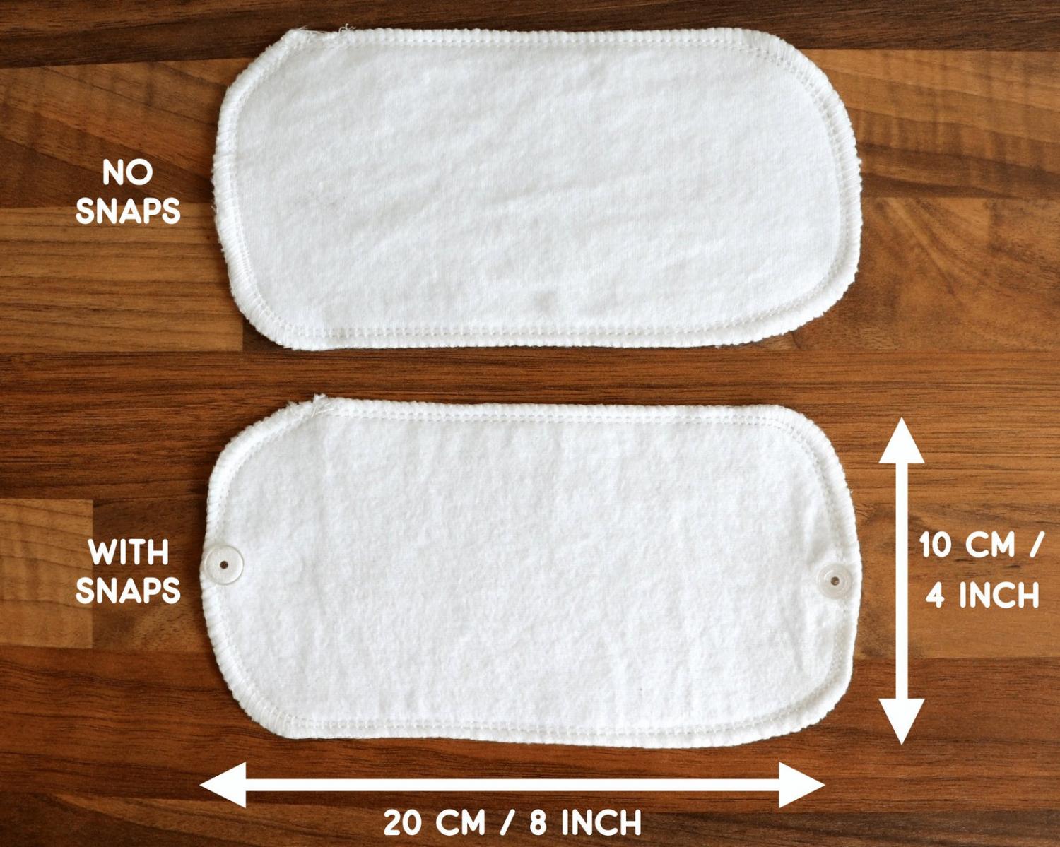 Reusable Toilet Paper With Snaps
