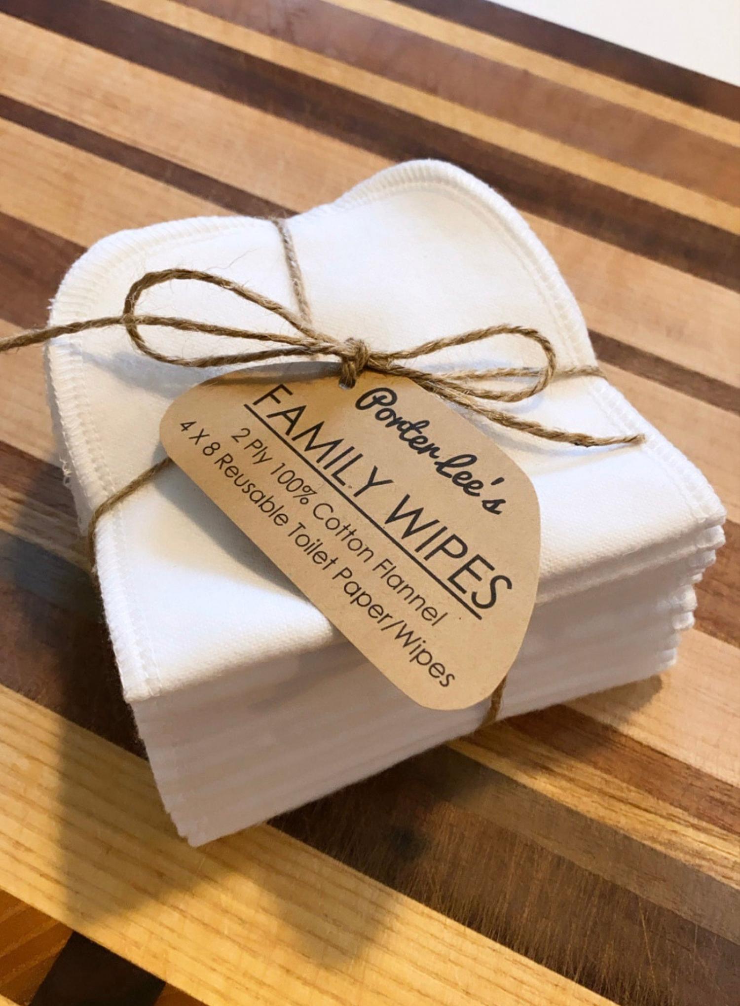 Reusable Toilet Paper With Snaps