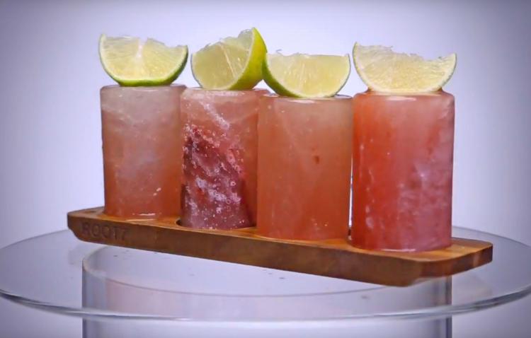 Himalayan Salt Shot Glasses - Tequila shot glasses made from salt