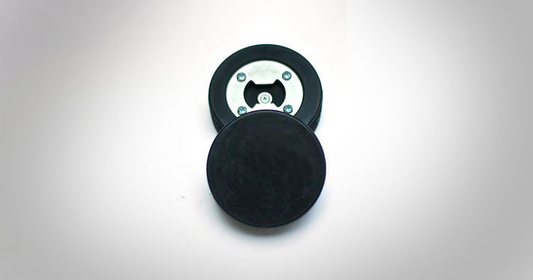 Hockey Puck Bottler Opener