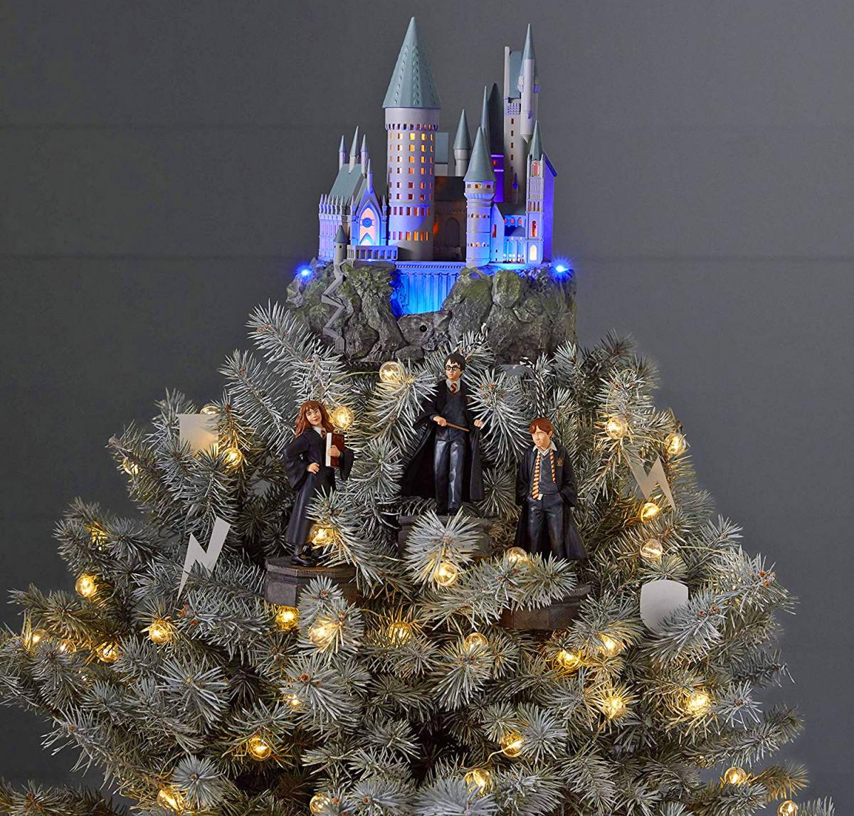 Hogwarts Castle Harry Potter Christmas Tree Topper