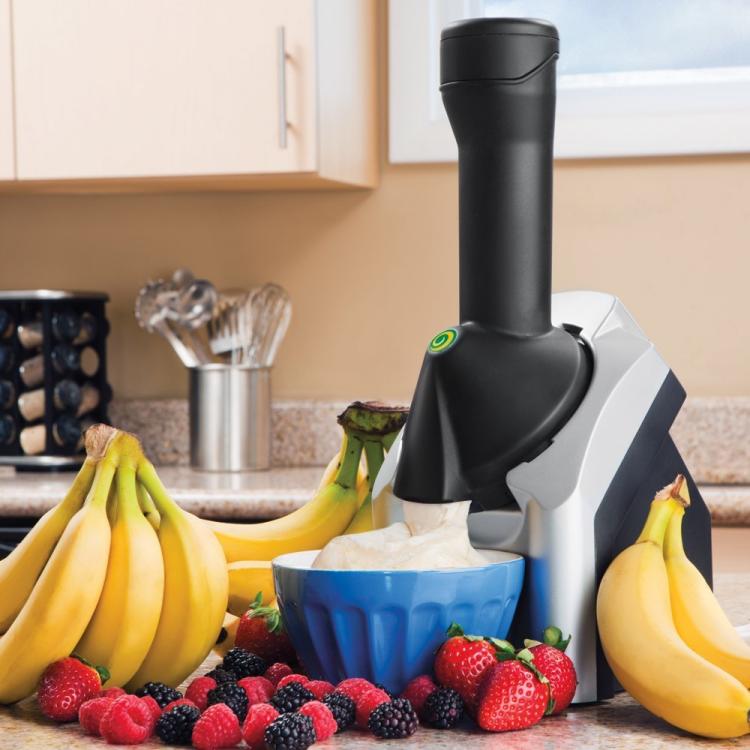 Yonanas Home Frozen Yogurt Maker - Make Healthy Frozen Yogurt Ice Cream at Home - DIY Frozen Yogurt