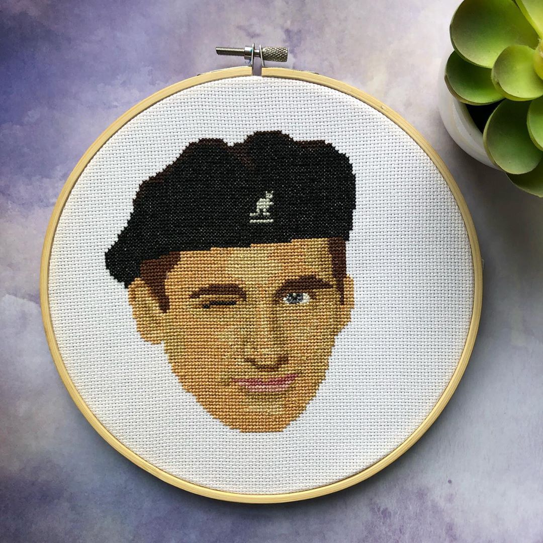 The office embroidery - The Office Cross Stitch