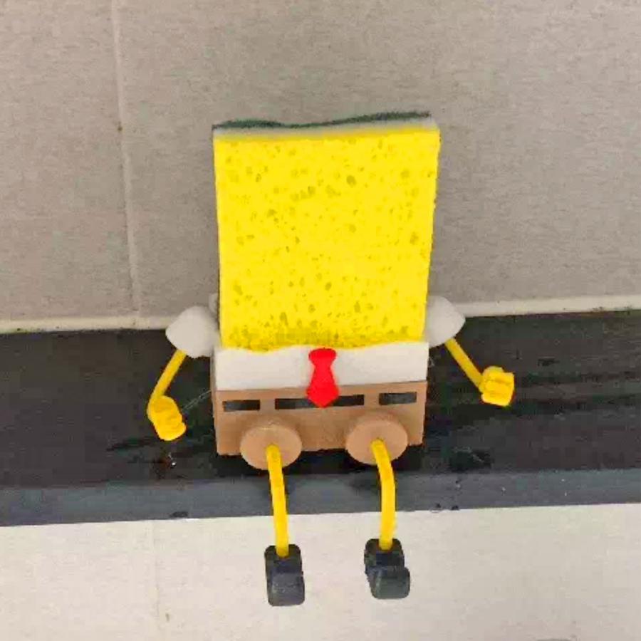 Spongebob sponge holder