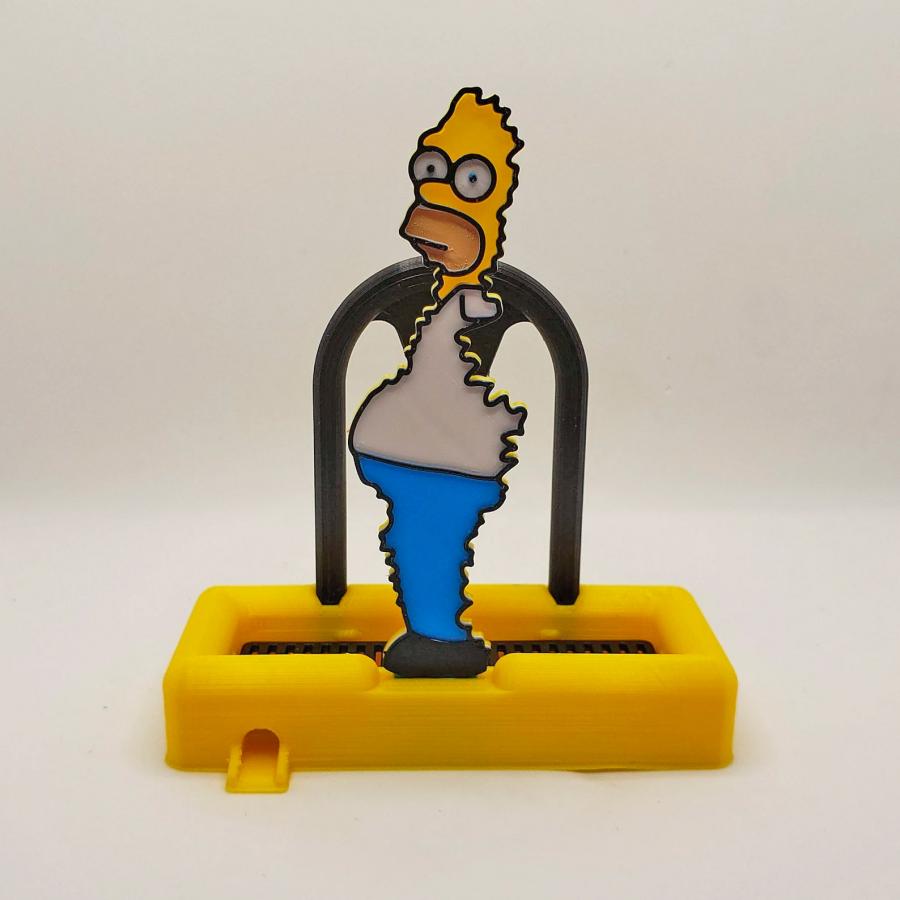Homer In Bushes Meme Sponge Holder