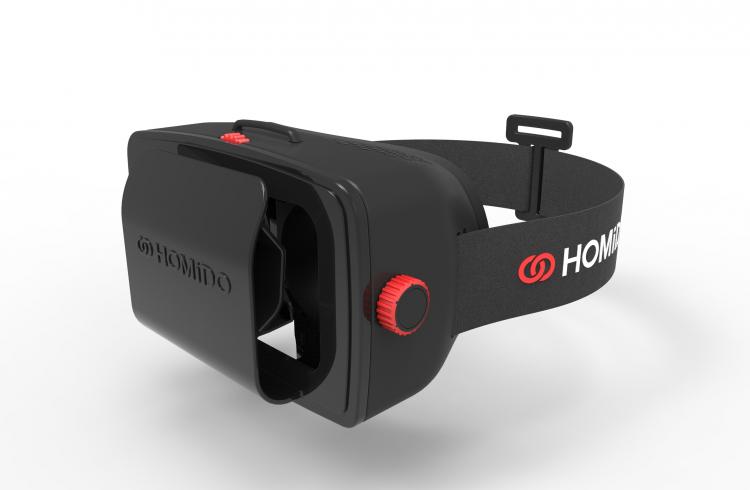Homido VR Headset - Uses Smart Phone As Screen