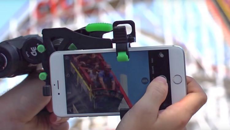 HookUpz Universal Digiscope Smart Phone Mount - Connect phone to binoculars, telescope, microscope