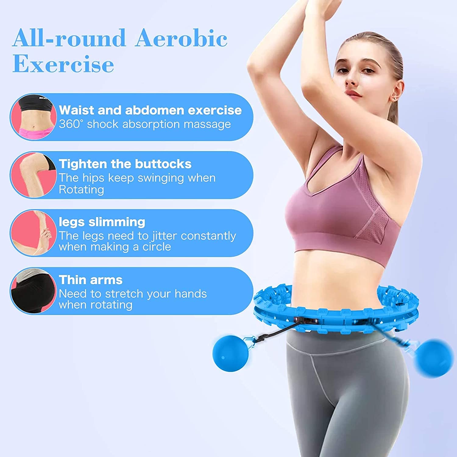 Smart Hoola Hoop Fitness Simulator