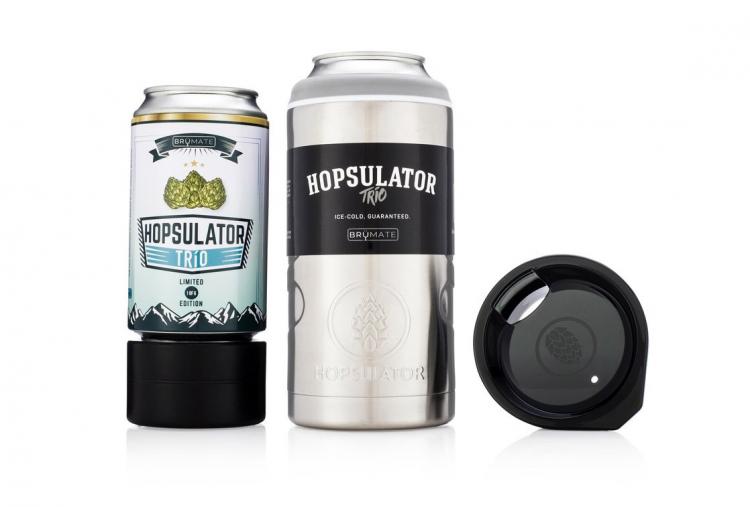 HOPSULATOR Trio: 3-In-1 Beer Koozie, Thermos, and Pint Glass
