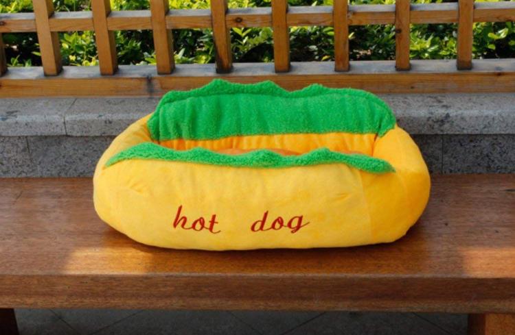 Hot Dog Dog Bed