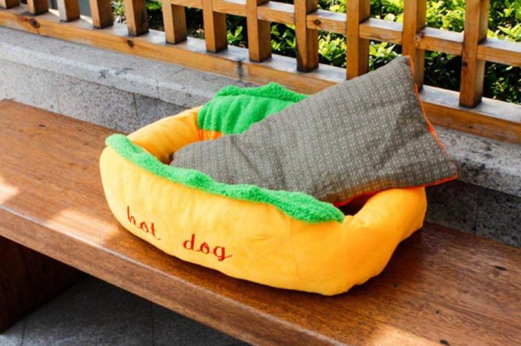 Hot Dog Dog Bed