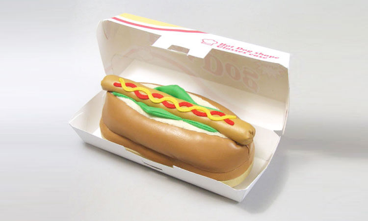 Hot Dog Shaped Glasses Case