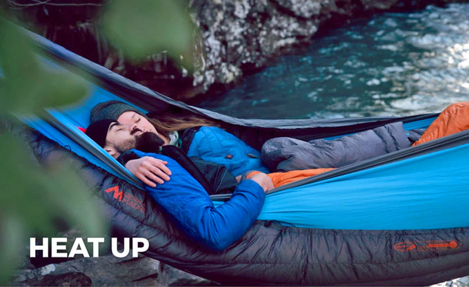 Sierra Madre Hot Pocket Heated Camping Blanket - Electric sack heats your sleeping bag