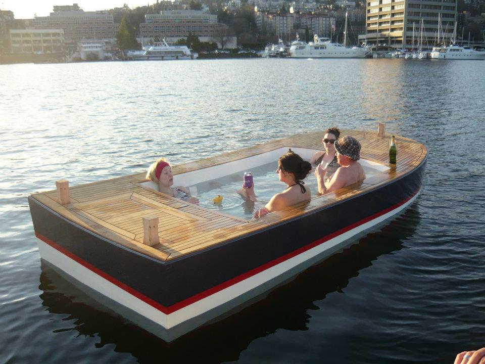 Hot Tub Boat