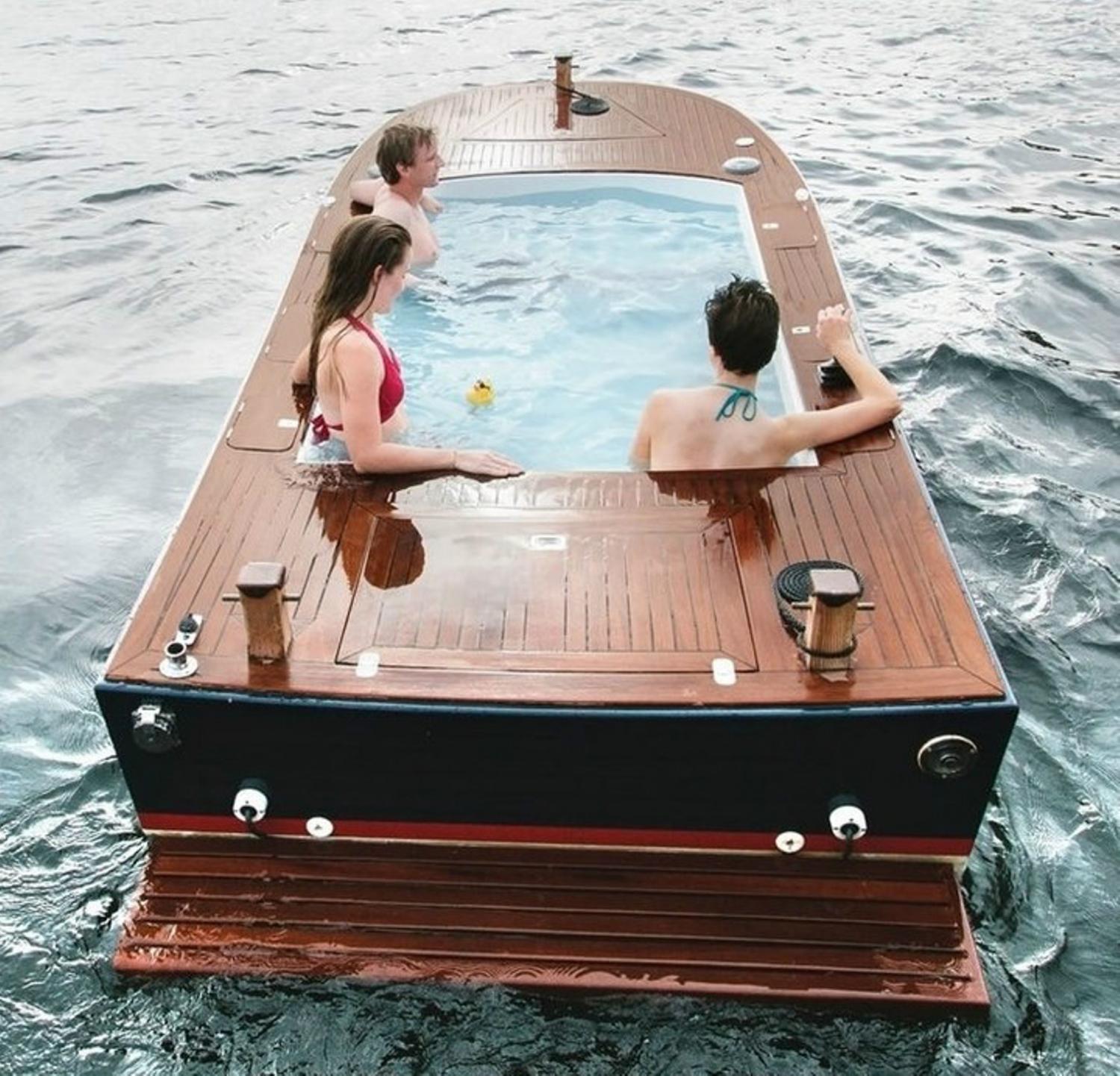 Hot Tub Boat