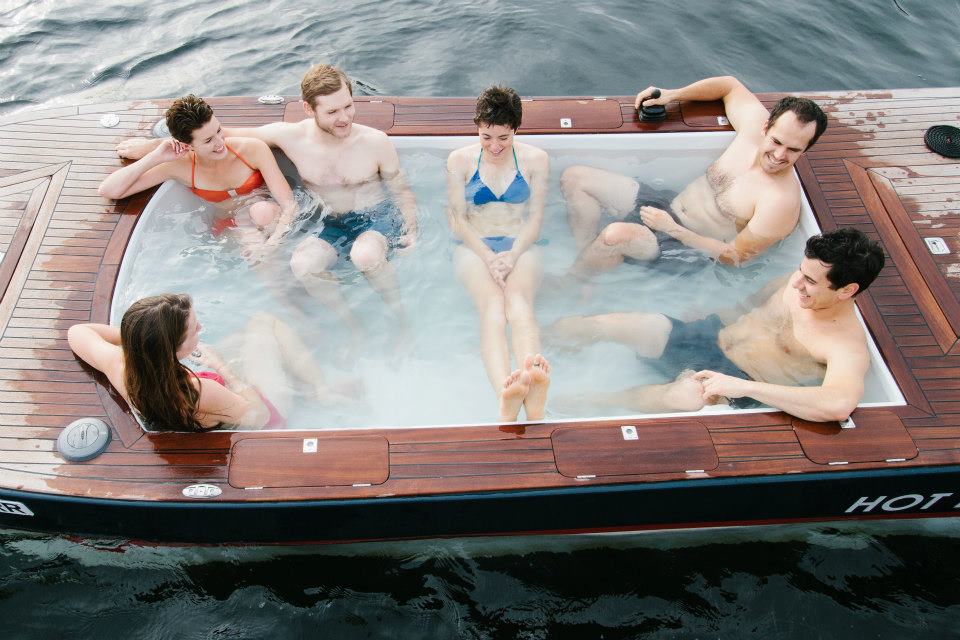 Hot Tub Boat