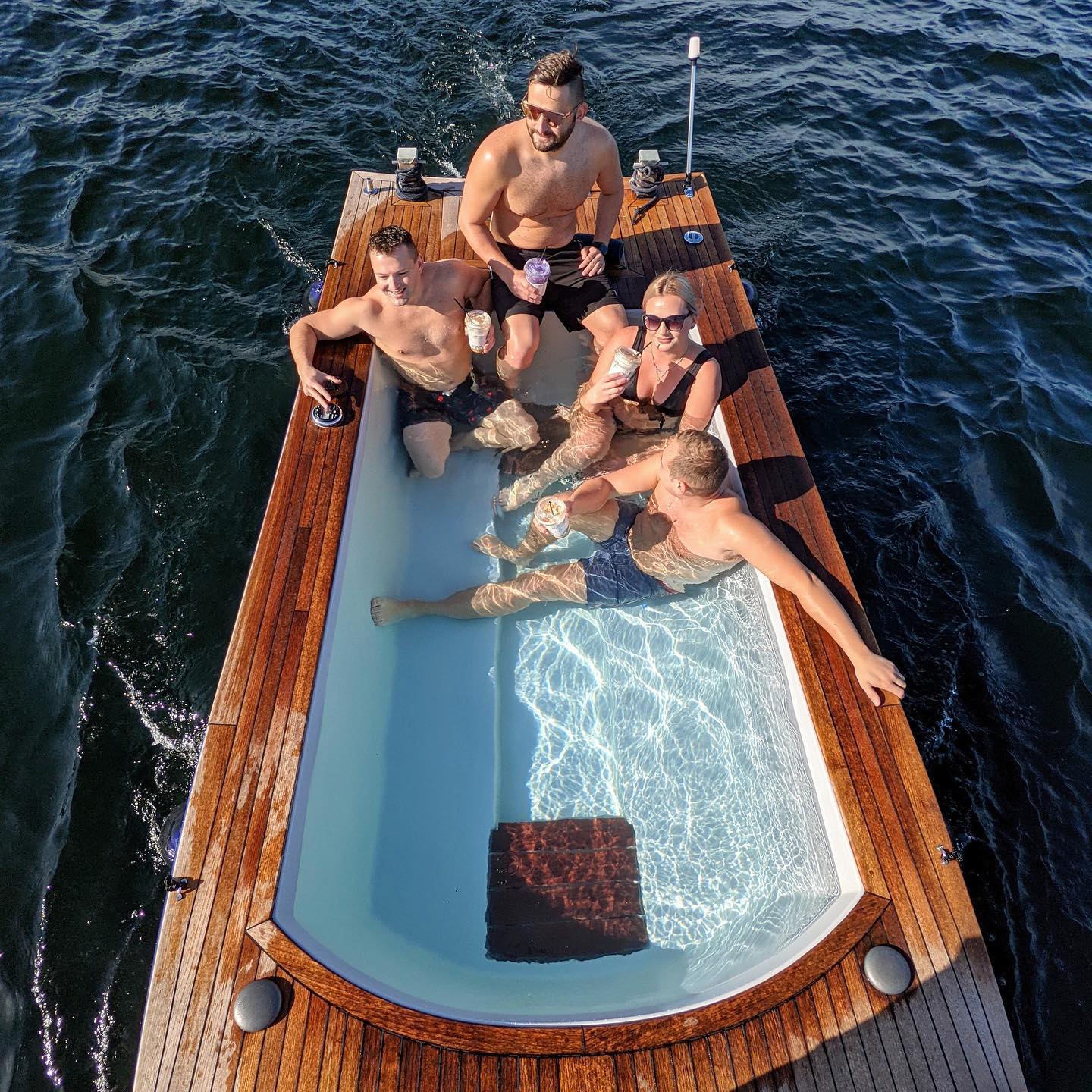Hot Tub Boat