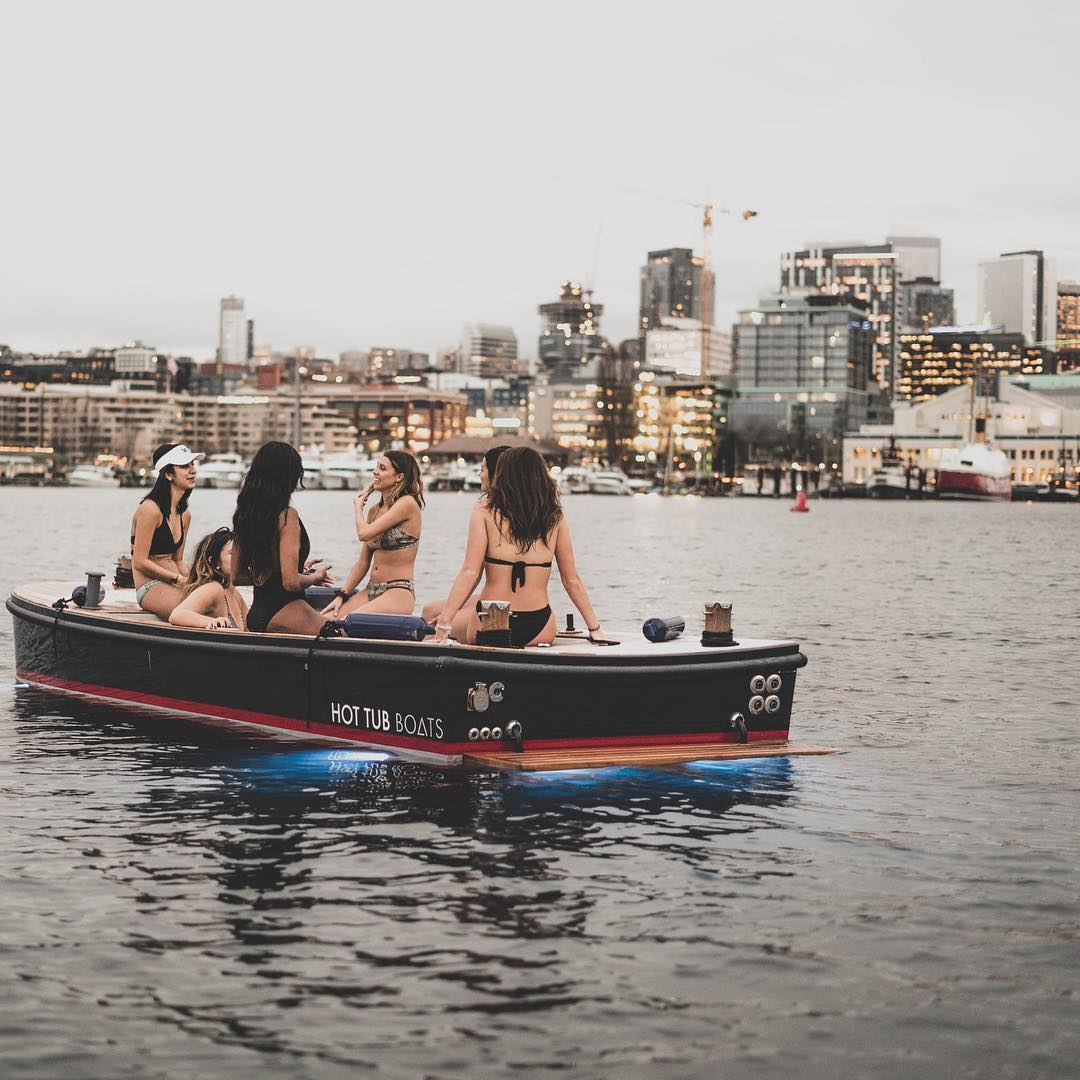 Hot Tub Boat