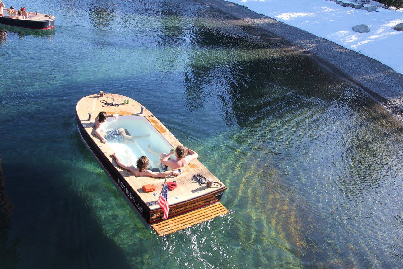 Hot Tub Boat