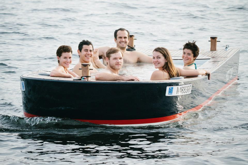 Hot Tub Boat