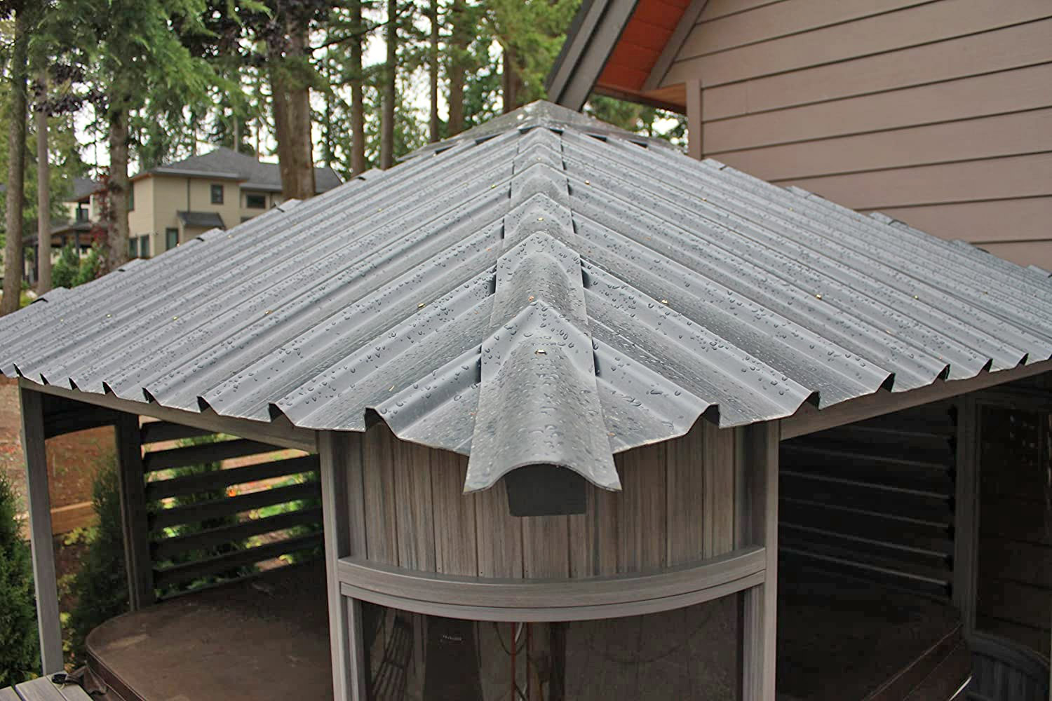 Hot Tub Gazebo Turns Your Spa Into a Swim-Up Bar