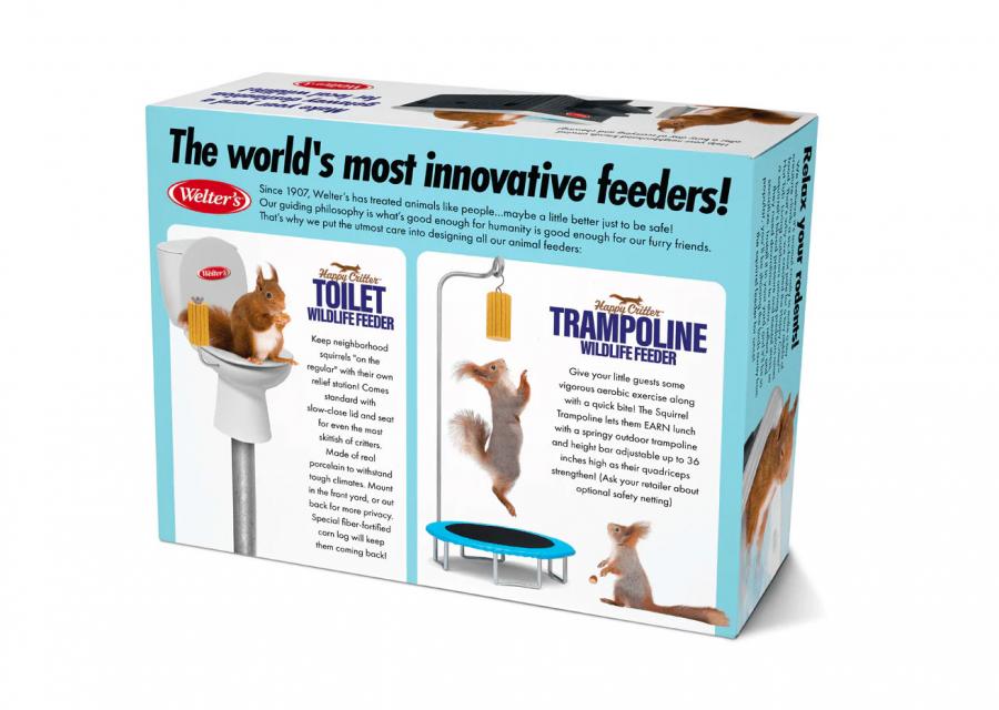 Hot Tub Squirrel Feeder