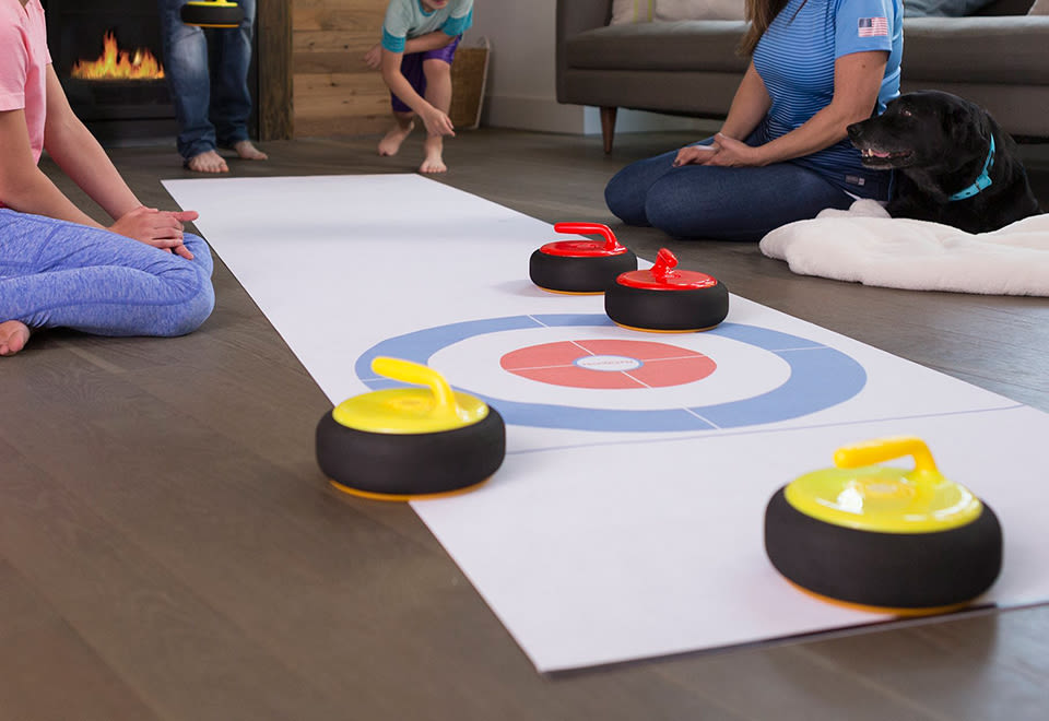 Electric Hovering Curling Set Game