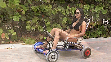 HoverSeat Turns Your Hoverboard Into A Chair - Hoverboard sitting scooter