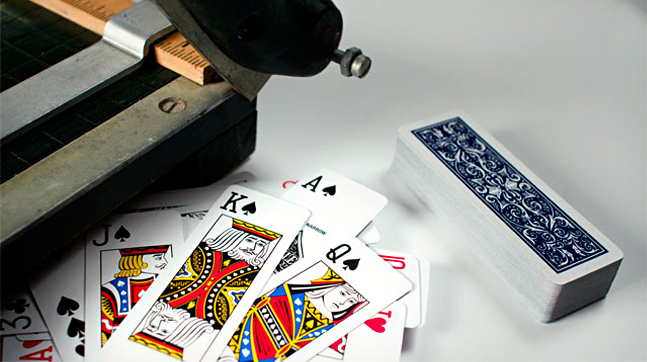 Hoyle Slice Half Deck Skinny Playing Cards