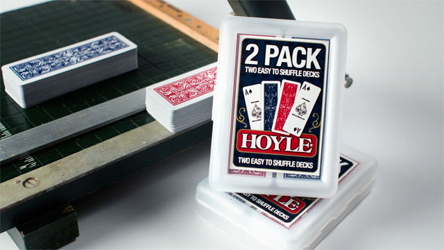 Hoyle Slice Half Deck Skinny Playing Cards