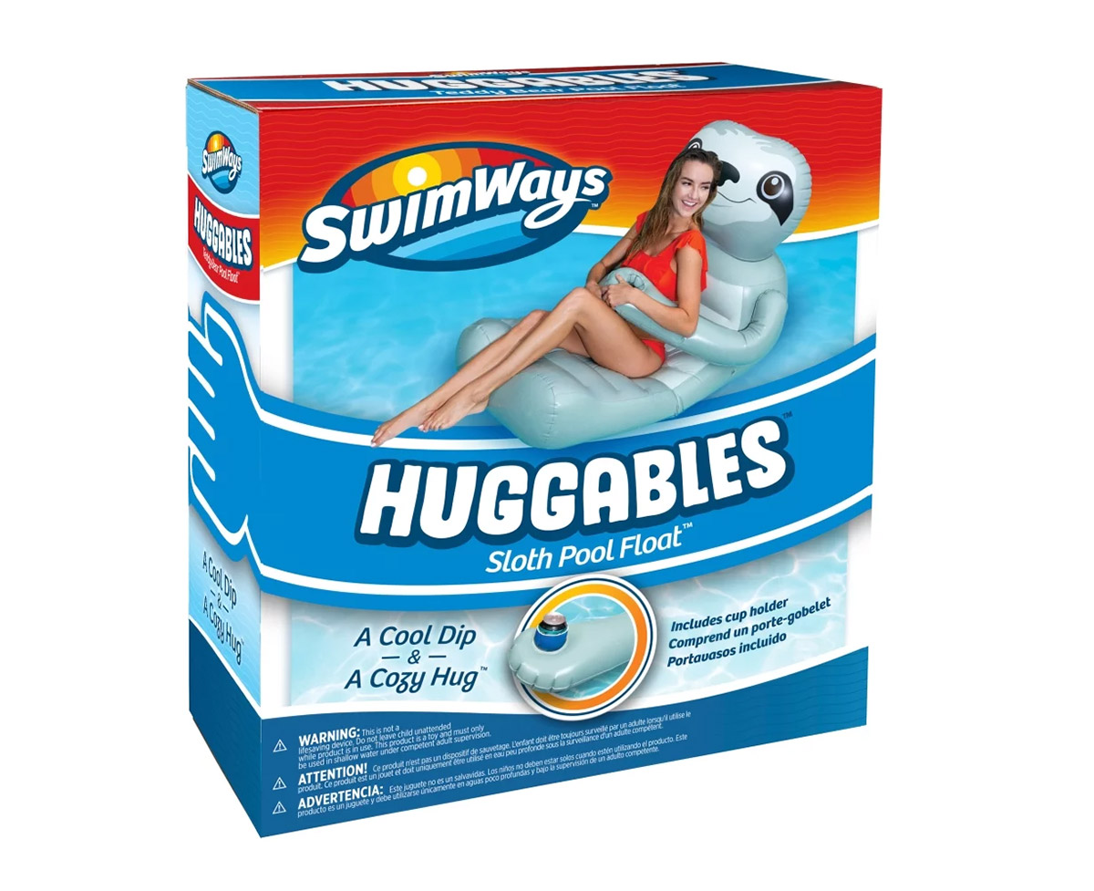 Hugging Sloth Pool Float Lounger