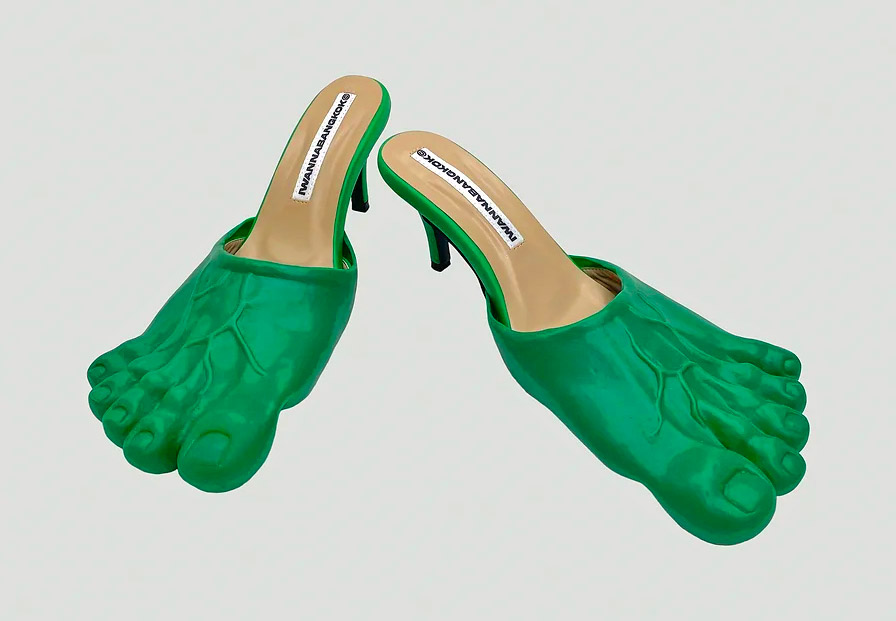 Hulk Feet Heels