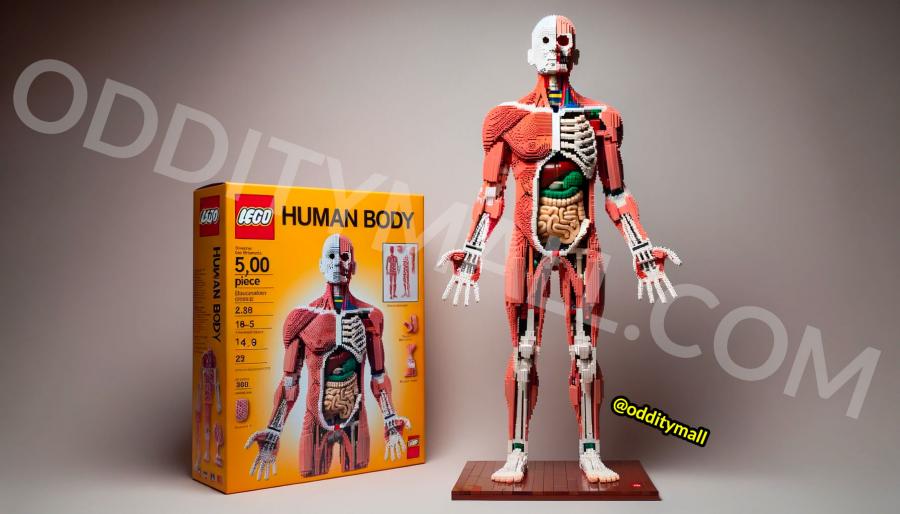Human Body Lego Set