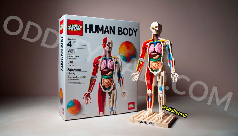 Human Body Lego Set