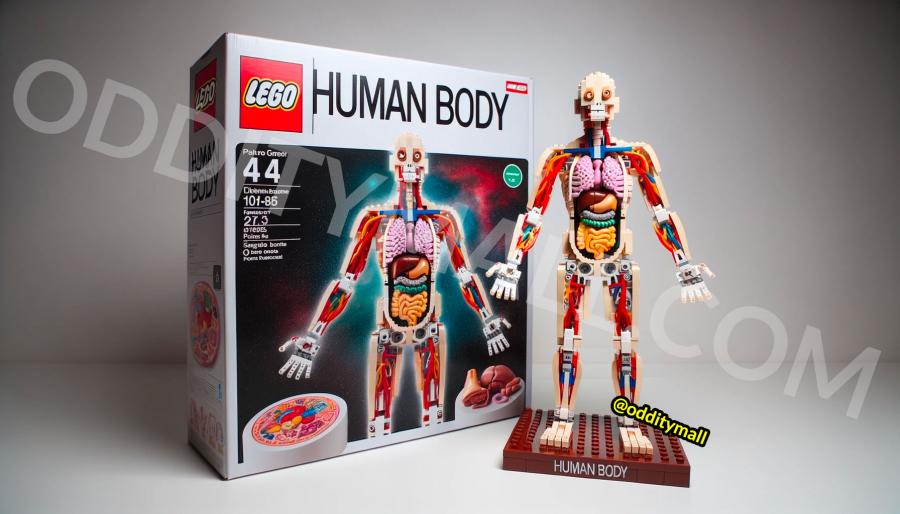 Human Body Lego Set