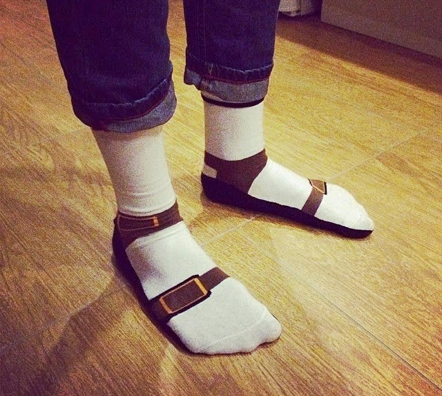 Birkenstock sandals socks