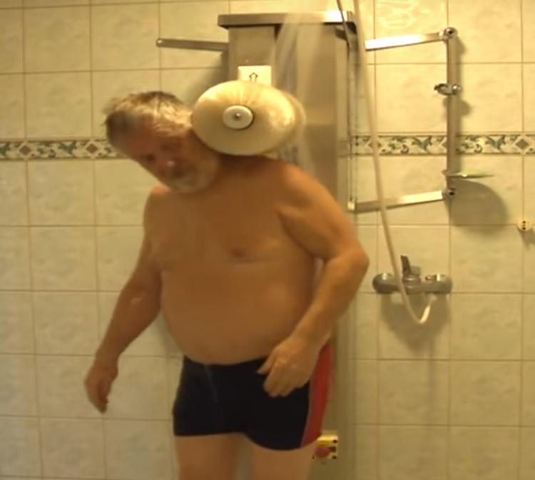 Human Wash - Car Wash For Humans - Moving spinning scrubber shower