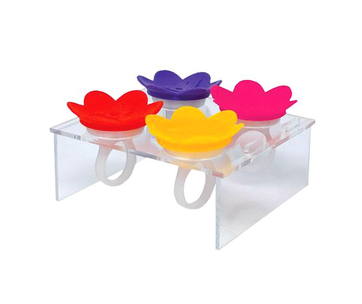 Hummingbird Feeder Rings - Hummer Rings - Flower shaped humming bird feeding ring