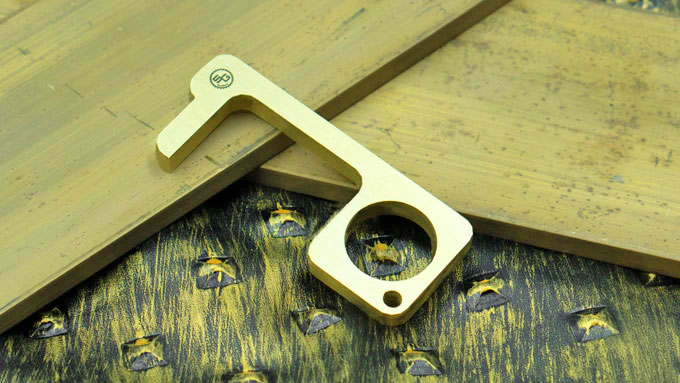 Hygiene Hand Brass Door Opener