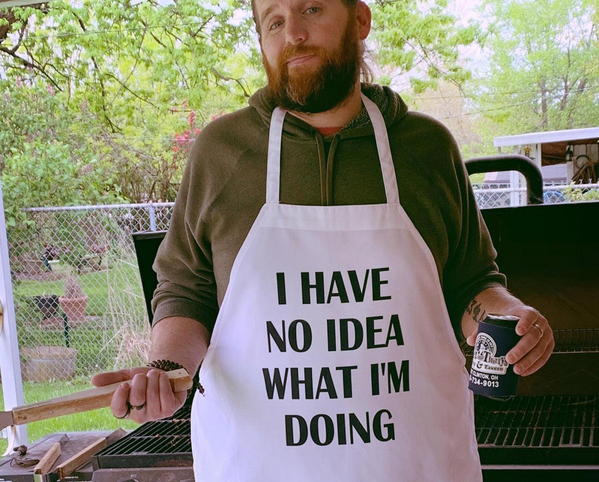 I Have No Idea What I'm Doing Funny Apron - Hilarious Dad BBQ Apron