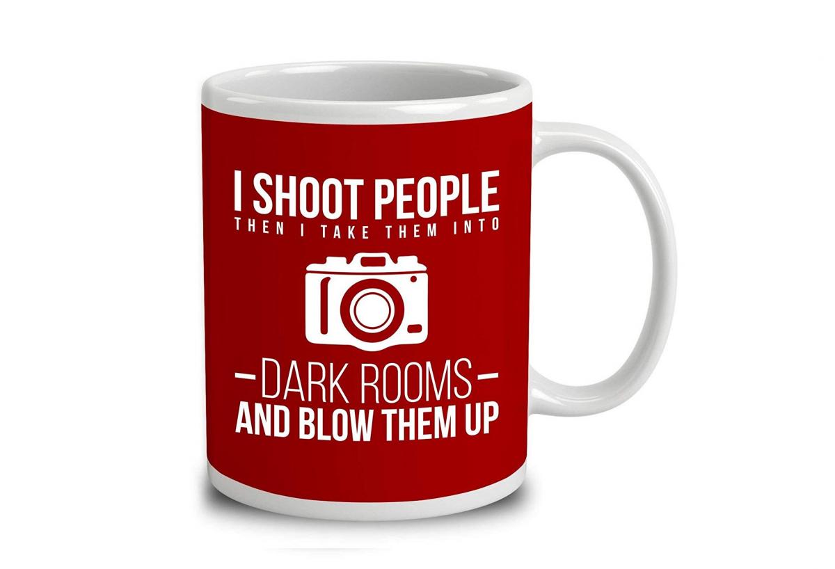 I Shoot People Funny Photography Mug