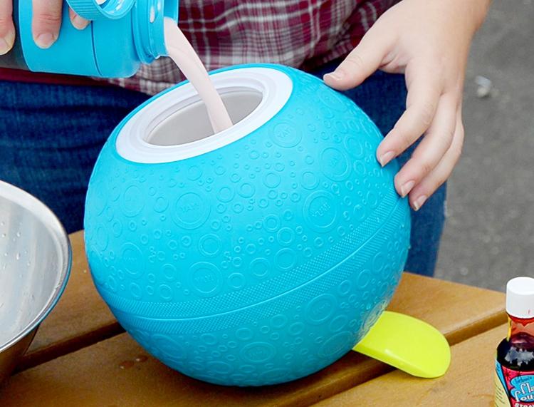 YayLabs Ice Cream Maker Ball - Ice Cream Ball Makes Ice Cream Just By Playing With the ball