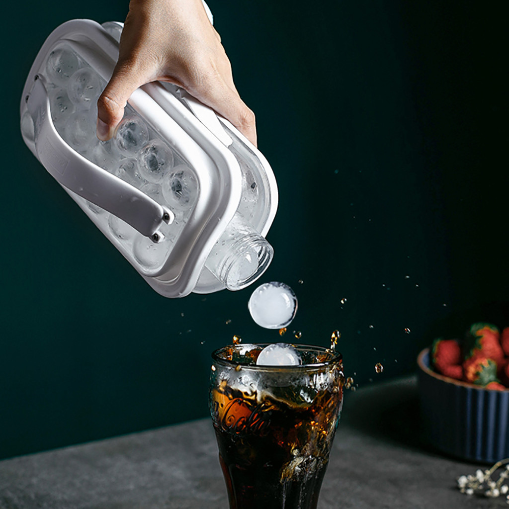 Ice Kettle Ice Maker Ice Tray Doubles as a Portable Water Bottle