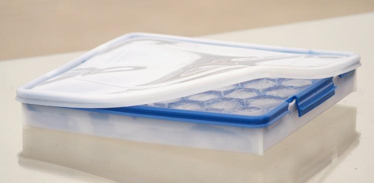 Ice Sled - Ice Meister Slicer - All-Season Sled rides on blocks of ice on grass