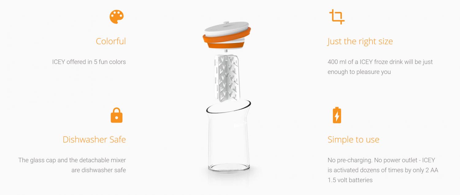 Automatic Stirring Frozen Drink Maker - ICEY Frozen Cocktail Slushy Maker